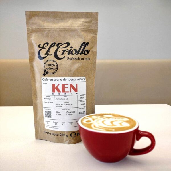 cafe kenia en grano natural cafes el criollo