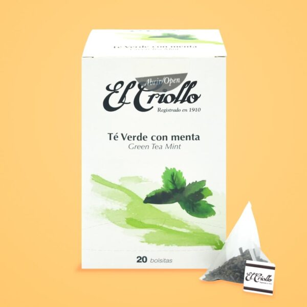 te verde con menta cafes el criollo