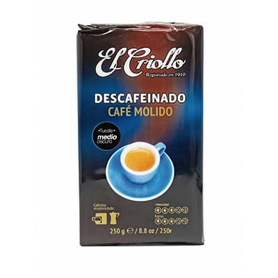 paquete descafeino cafe