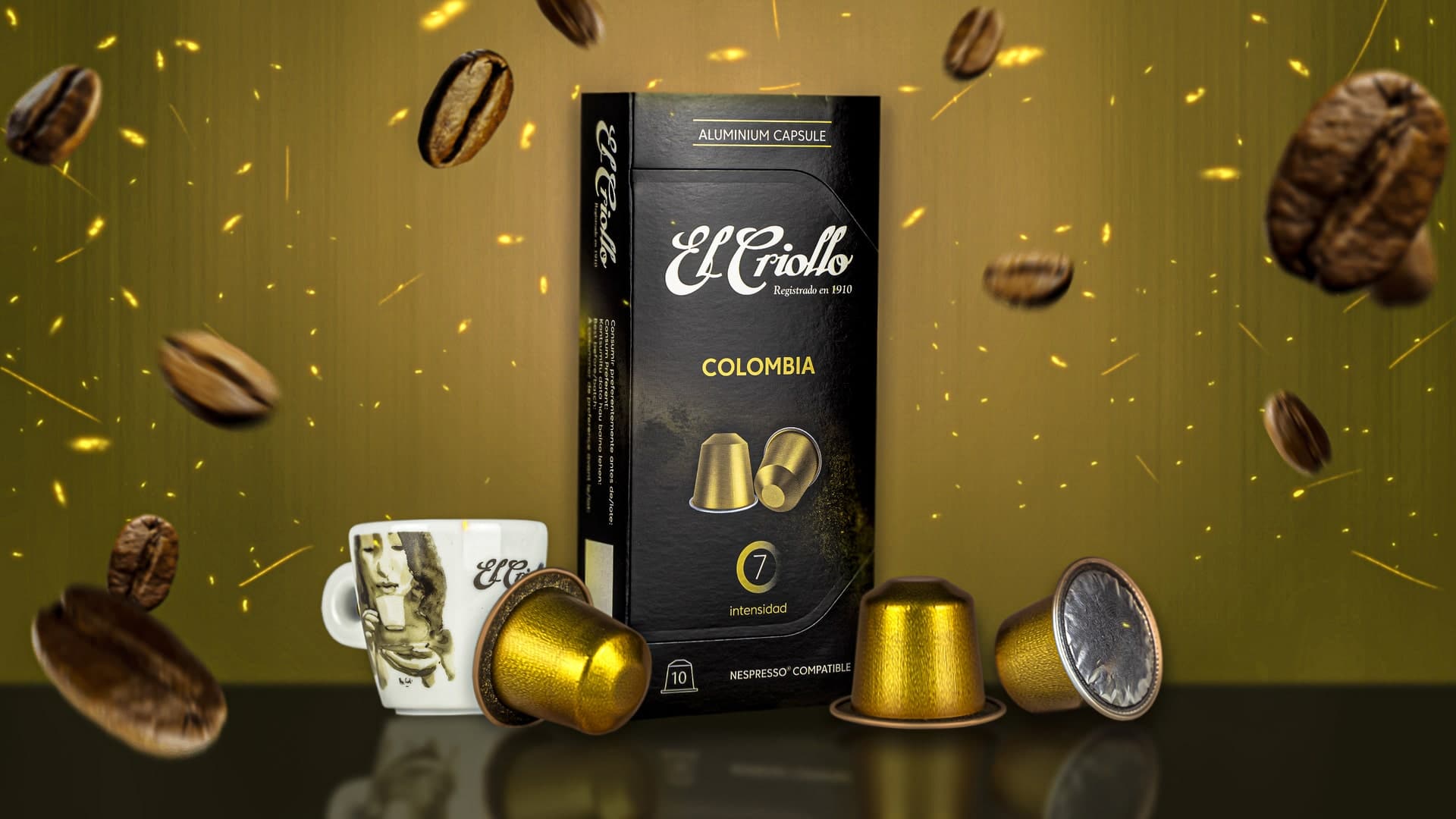 capsulas compatibles nespresso Colombia con taza